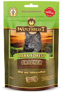 Wolfsblut Dark Forest Cracker Wild & S&uuml;&szlig;kartoffeln 70g