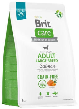 Brit Care Dog Grain-free Adult Large Breed Trockenfutter Salmon 3kg