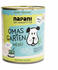 Napani Omas Garten Hunde Nassfutter Bio-Hirse mit Kichererbsen 800g
