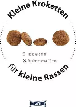 Happy Dog Sensible Mini Neuseeland Trockenfutter Lamm 10kg – Weizenfrei und Monoprotein: Schonend für empfindliche Mägen