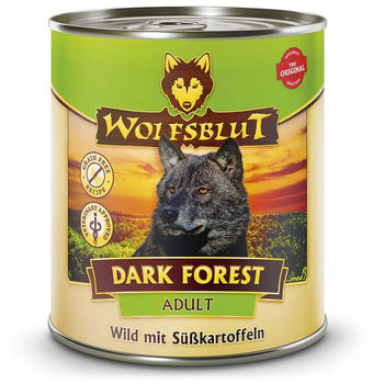 Wolfsblut Dark Forest Nassfutter Wild &Süßkartoffeln 800g