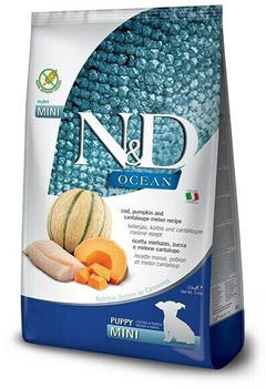 Farmina N&D Ocean Puppy Mini Dry Food cod/pumpkin/cantaloupe melon (2,5 kg)