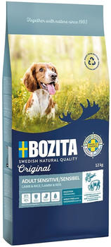 Bozita Original Adult Sensitive Hund Trockenfutter Lamm & Reis 12kg