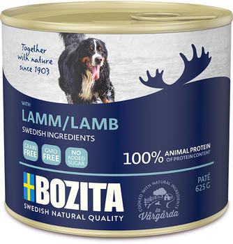 Bozita Paté Hund Nassfutter Lamm 625 g