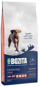 Bozita Grain Free Adult XL Hund Trockenfutter Lachs & Rind 12kg
