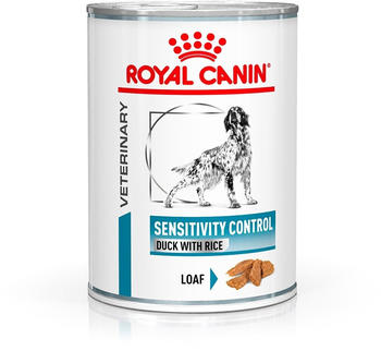 Royal Canin Veterinary Sensitivity Control Hund Adult Nassfutter Ente& Reis 410g