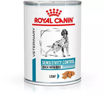 Royal Canin Veterinary Sensitivity Control Hund Adult Nassfutter Ente& Reis 410g