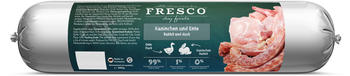 Fresco Dog Die BARF Wurst Complete-Menü Kaninchen und Ente 400g