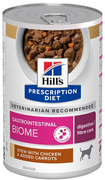 Hill's Prescription Diet Canine Gastrointestinal Biome Ragout mit Huhn Nassfutter 370g