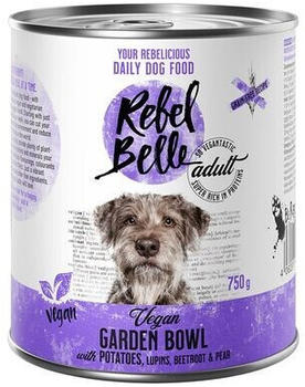 Rebel Belle Adult Vegan Garden Bowl Hunde-Nassfutter 750g
