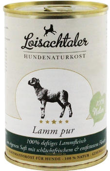 Loisachtaler Lamm pur Hund Nassfutter 400g