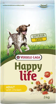 Versele-Laga Happy life Adult Hund Trockenfutter Huhn 3kg