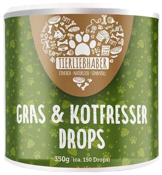 Tierliebhaber Gras & Kotfresser Drops 350g