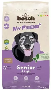 bosch My Friend+ Senior Light Hunde-Trockenfutter 12kg
