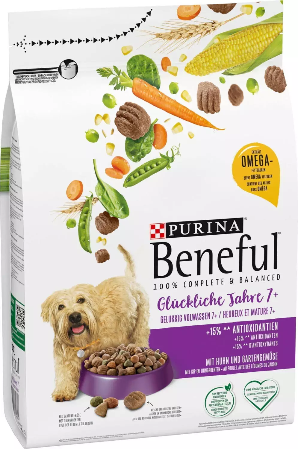 Beneful Glckliche Jahre 7+ Hund Trockenfutter 2,8kg Hunde-Trockenfutter