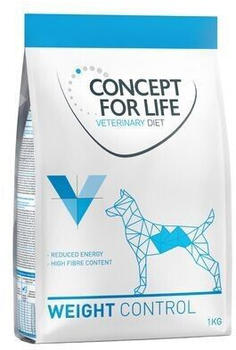 Concept for Life Veterinary Diet Weight Control Hundetrockenfutter 1kg