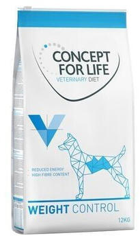 Concept for Life Veterinary Diet Weight Control Hundetrockenfutter 12kg