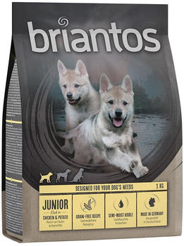 Briantos Junior Huhn & Kartoffel getreidefrei Hundetrockenfutter 1kg