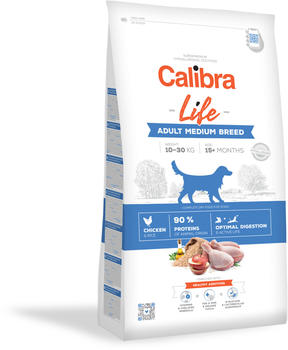 Calibra Life Adult Medium Breed Hund Trockenfutter Chicken 12kg