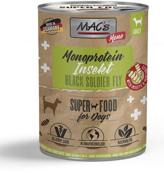 MAC's Dog Nassfutter Mono Insekt 750g