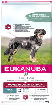 Eukanuba Daily Care Mono-Protein Hund Trockenfutter Lachs 12kg