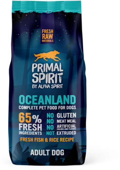 Alpha Spirit Primal 65% Oceanland Fresh Fish & Rice Recipe 12 kg