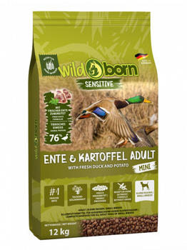 Wildborn Sensitive MINI Adult Hund Trockenfutter Ente & Kartoffel 12kg