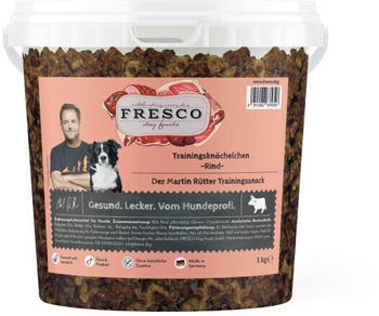 Fresco Dog Martin R&uuml;tter Trainingskn&ouml;chelchen Rind 1kg-Eimer
