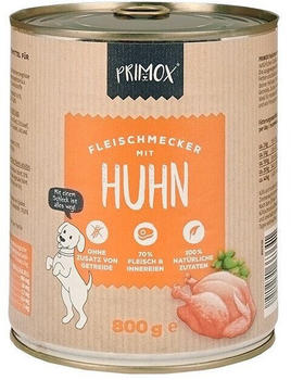 Primox Fleischmecker Huhn Hundenassfutter 800g