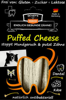 QCHEFS Puffed Cheese Hund 72g QCHEFS Puffed Cheese Hund 72g