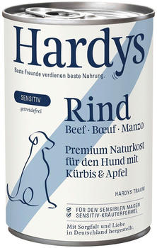 HARDYS SENSITIV Hund Nassfutter Rind mit Kürbis & Apfel 400g