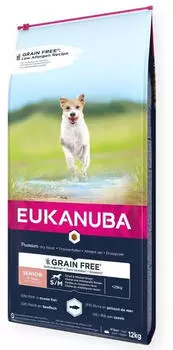 Eukanuba Grain Free Senior Small and medium breeds Dog Dry food ocean fish (12 kg) Eukanuba Grain Free Senior Small and medium breeds Dog Dry food ocean fish (12 kg)