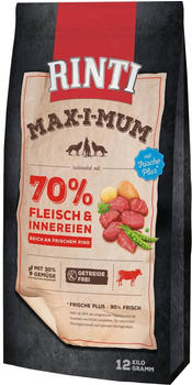 Rinti Max-i-mum Hund adult Rind Trockenfutter 12kg