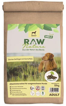 RAW Nature Hund Trockenfutter ADULT mit Huhn 12kg
