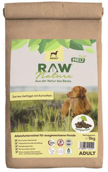 RAW Nature Hund Trockenfutter ADULT mit Huhn 5kg