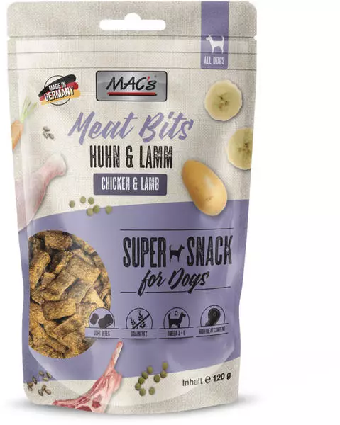 MAC's Dog Meat Bits Huhn & Lamm 120g