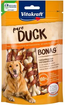 Vitakraft pure DUCK BONAS Calciumknochen Entenfleisch 80g Vitakraft pure DUCK BONAS Calciumknochen Entenfleisch 80g