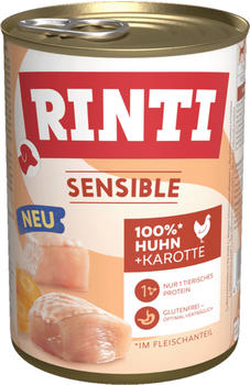 Rinti Sensible Huhn & Karotte Hundenassfutter 400g
