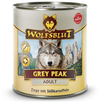 Wolfsblut Grey Peak Adult Ziege mit Süßkartoffeln Hundenassfutter 800g