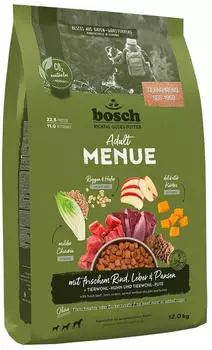 bosch HPC MENUE Adult frisches Rind Hundetrockenfutter 12kg