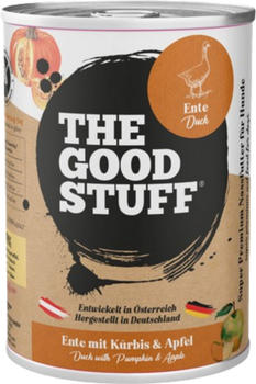 The Goodstuff Adult Ente mit Kürbis & Apfel Hundenassfutter 400g