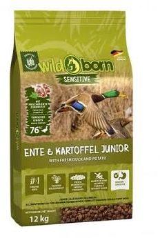 Wildborn Sensitive Junior Ente & Kartoffel Hundetrockenfutter 12kg