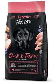 Fitmin For Life Duck & Turkey Dog Dry food (12 kg)
