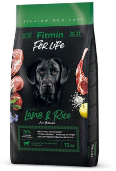 Fitmin For Life Lamb & Rice Dog Dry food (12 kg)