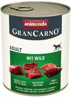 Animonda Grancarno Adult Mit Wild Hundefutter Nass 12x800g