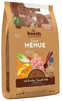 bosch HPC MENUE Senior Tierwohl-Huhn Hundetrockenfutter 12kg