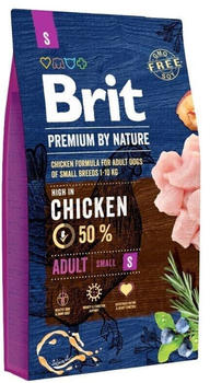 Brit Premium by Nature Adult S Dog Dry food chicken (3 kg)