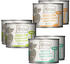 MjAMjAM Mixpaket I Huhn & Ente, Rind, Pute Hundenassfutter 6x200g