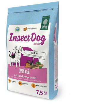 Green Petfood Insectdog Mini Adult Hundetrockenfutter 7,5kg