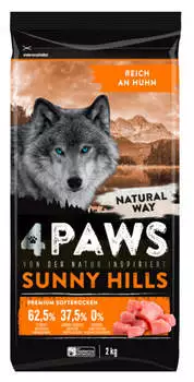 4Paws Sunny Hills Premium Softbrocken Huhn